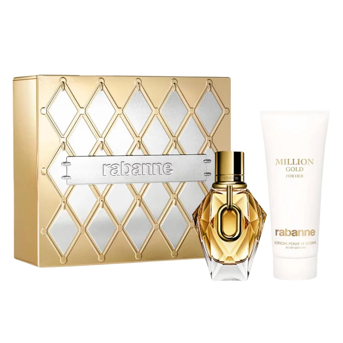 Paco Rabanne Million Gold set (Parfum, Hydrating)