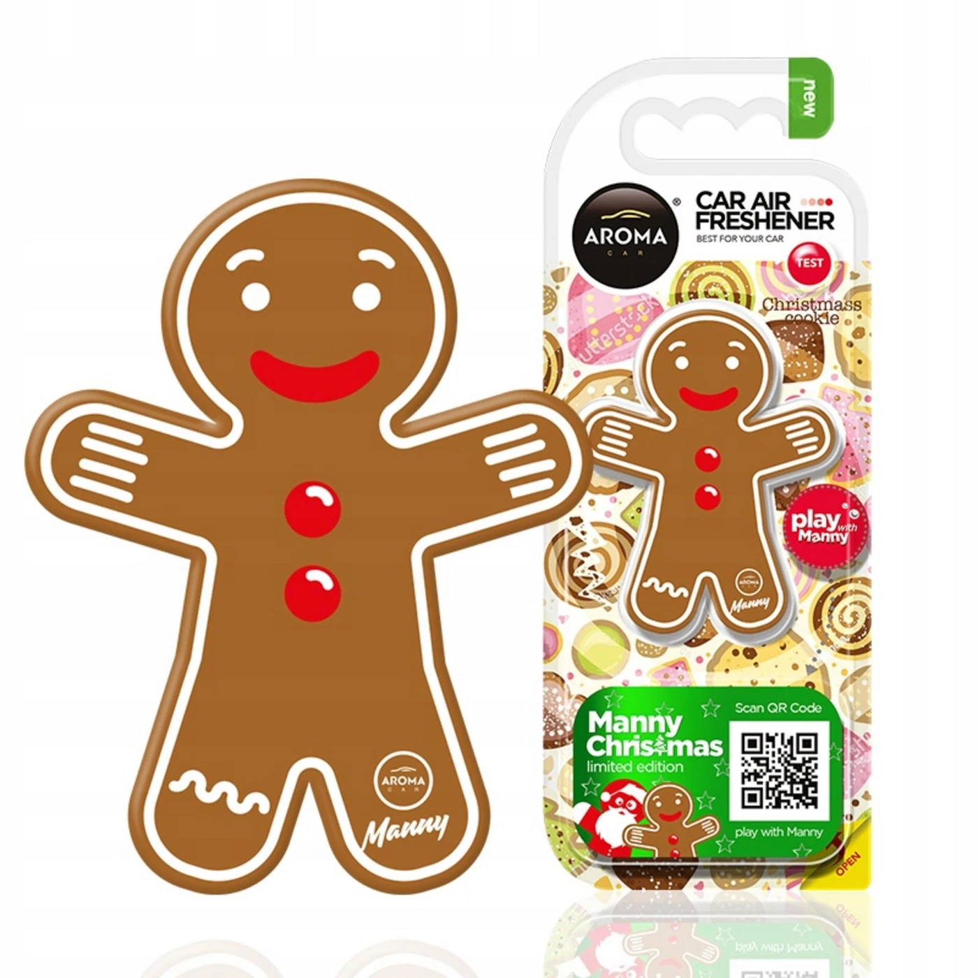 Aroma Car Manny Christmas Gingerbread