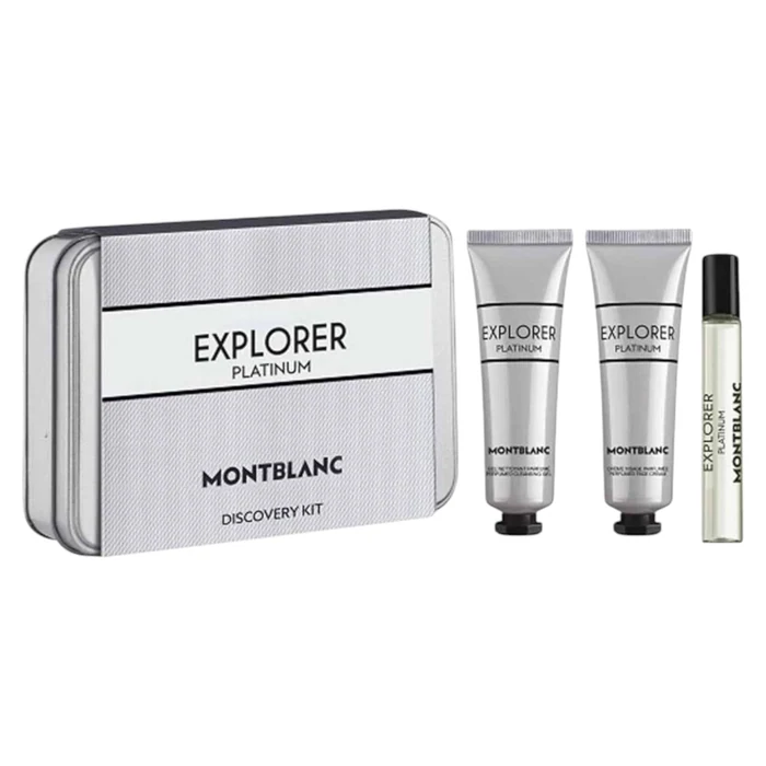 Mont Blanc Explorer Platinum set (Hydrating, Cream)