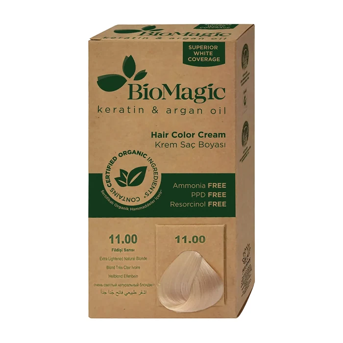 Biomagic Permanent Hair Dye 11.00 – Tester
