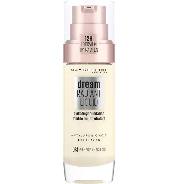 Maybelline Dream Radiant 02 Fair Beige