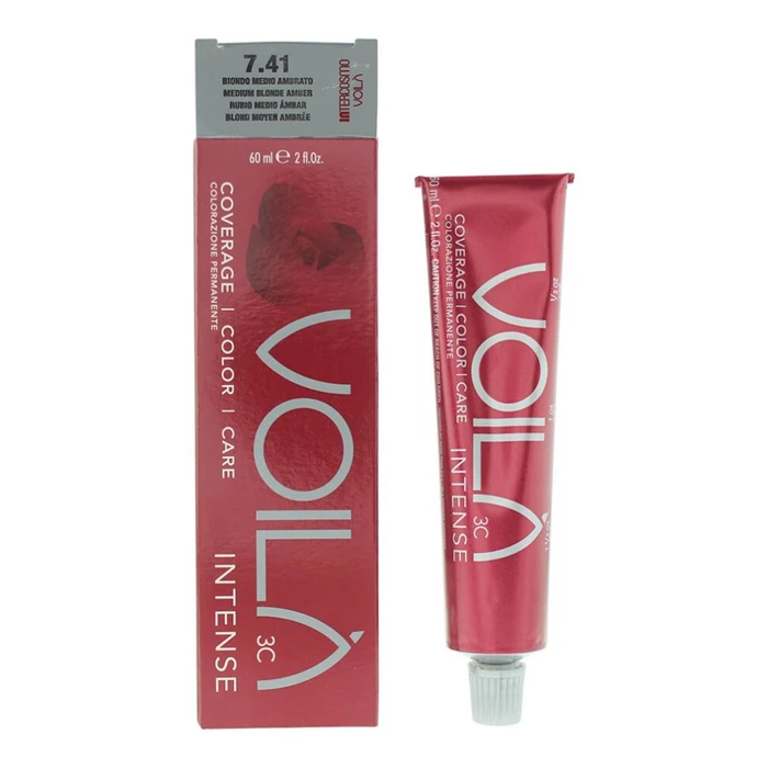 Intercosmo Voila 3C Intense 7.41 Medium Blonde Amber
