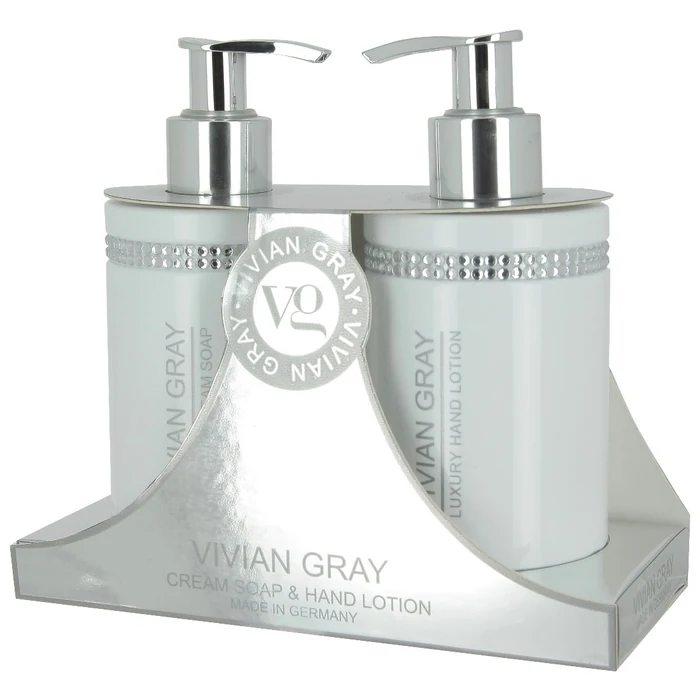Vivian Gray Crystals set (White Crystals, Hand Lotion)
