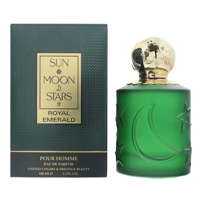 Benetton Sun Moon Stars Royal Emerald
