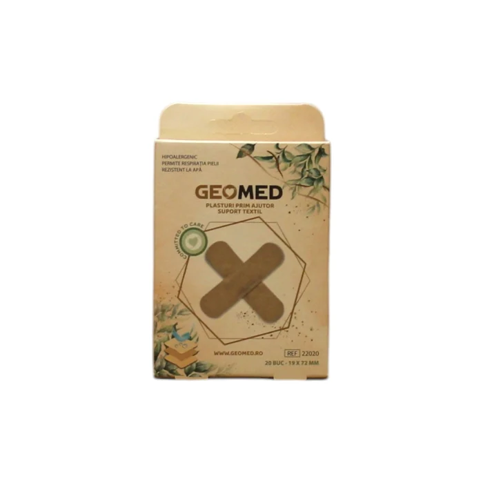 Geomed Flasteri za rane 19 x 72 mm