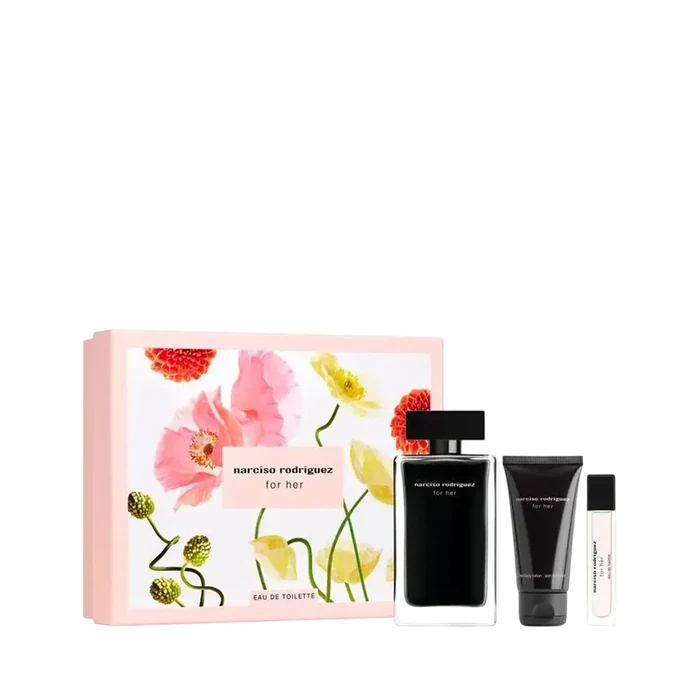 Narciso Rodriguez For Her set (Eau De Toilette, 100 ml)