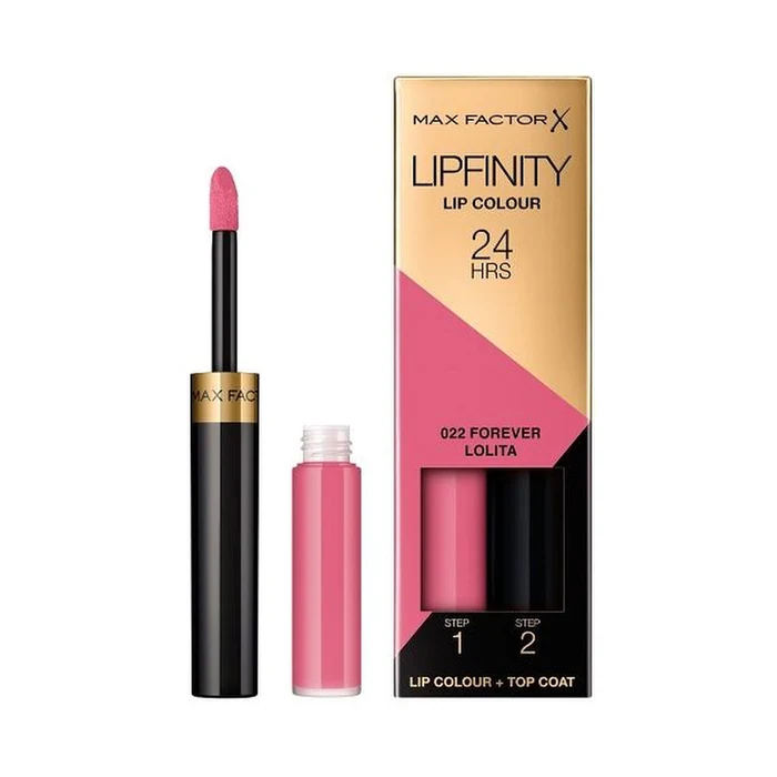Max Factor Lipfinity 24HRS set (022, Forever Lolita)