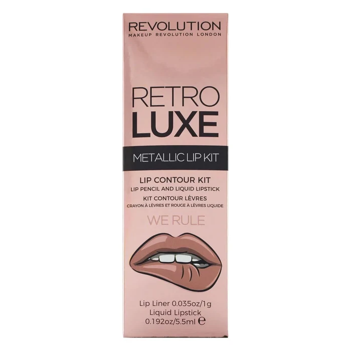 Makeup Revolution Retro Luxe set (Metallic, We Rule)