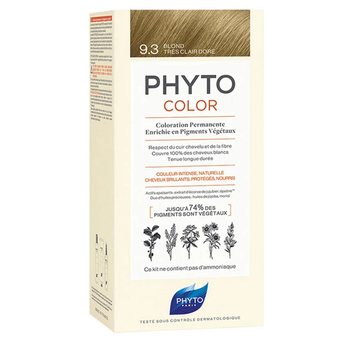 Phyto Color 9.3 Very Light Golden Blonde