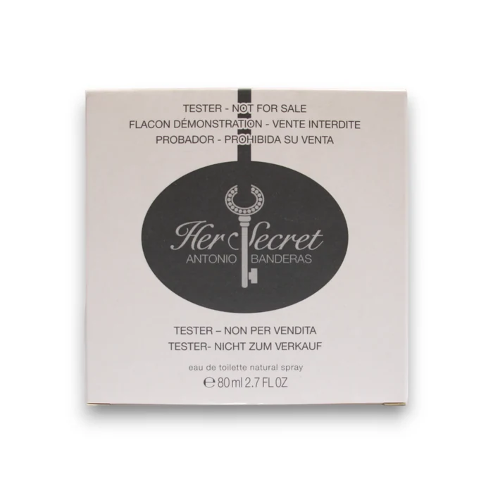 Antonio Banderas Her Secret – Tester