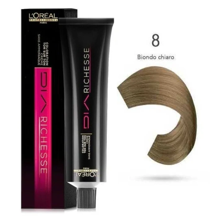 L´Oréal Professionnel Dia Richesse 8 Light Blond