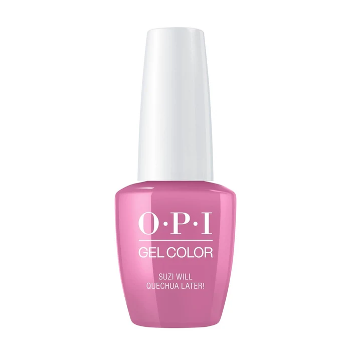 OPI Gel Color Suzi Will Quechua Later!