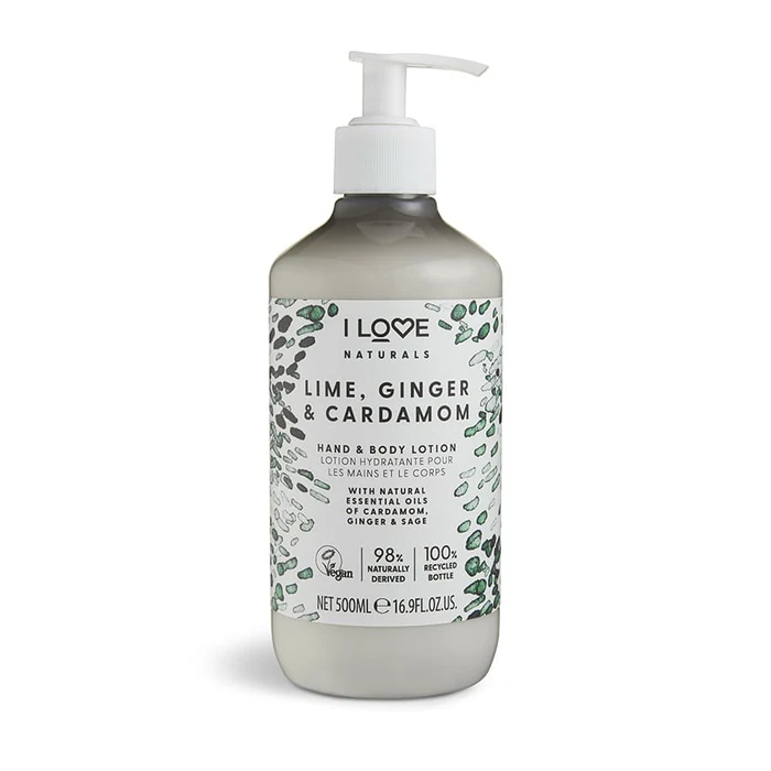 I Love Naturals Collection Moisturizing Lime Ginger & Cardamom