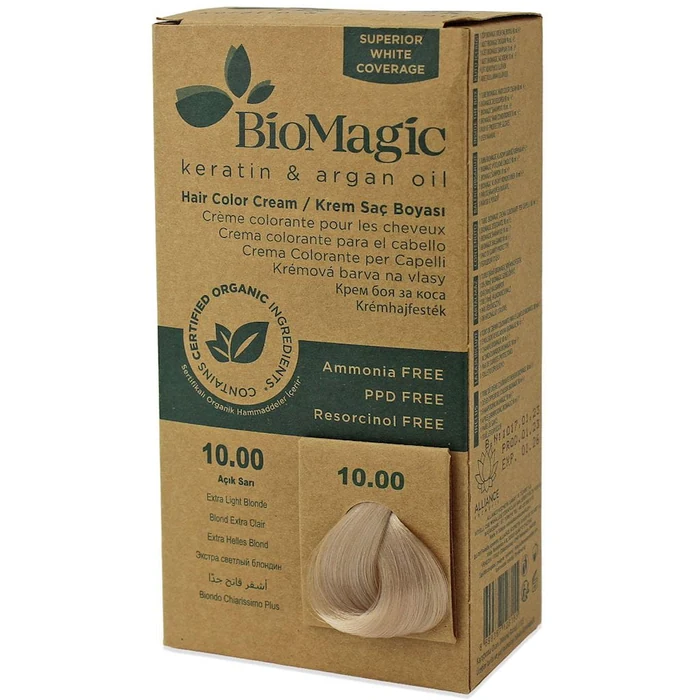 Biomagic Permanent Hair Dye 10.00 – Tester
