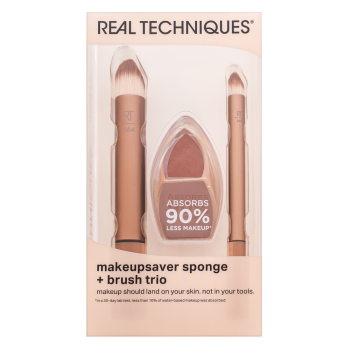 Real Techniques Makeupsaver Sponge + Brush Trio