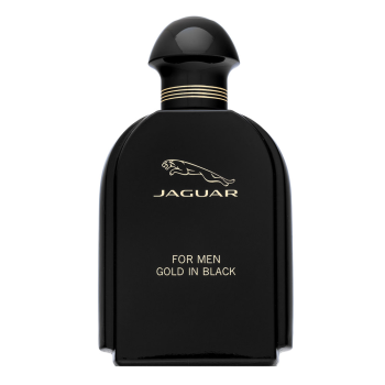Jaguar For Men Gold in Black