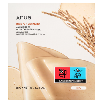 Anua Rice 70 + Ceramide Glow Collagen Mask
