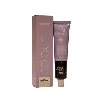 Subrina Professional Demi Permanent Colour 9/76 Very Light Pearl Violet Blonde