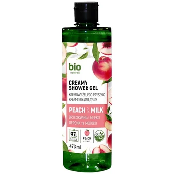 Bio Naturell Shower Gel Peach & Milk Creamy Moisturizing