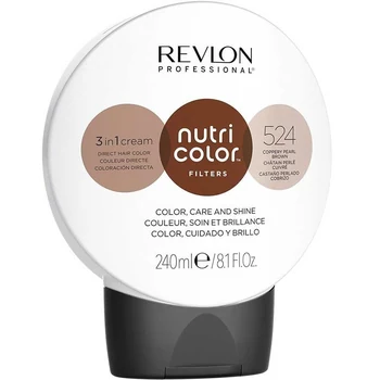 Revlon Nutri Color Filters Color Enhancement 524 Coppery Pearl Brown