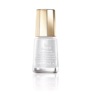 Mavala Nail Polish 38 Silver – Miniatur