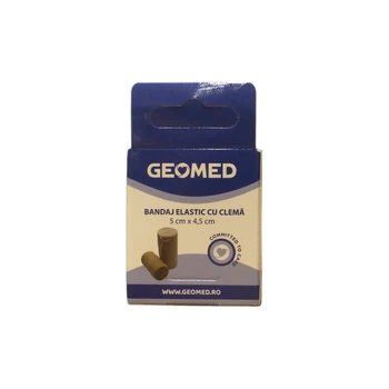 Geomed Elastični zavoj s kopčama 5 cm x 4,5 m