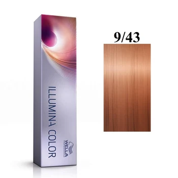 Wella Professionals Illumina Color 9/43 Bright Golden Copper Blonde