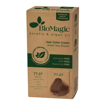 Biomagic Permanent Hair Dye 77.07 – Tester