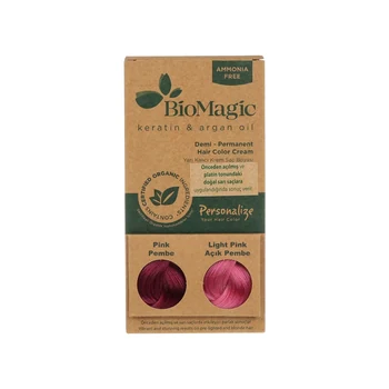 Biomagic Demi-Permanent Hair Dye Pink – Tester