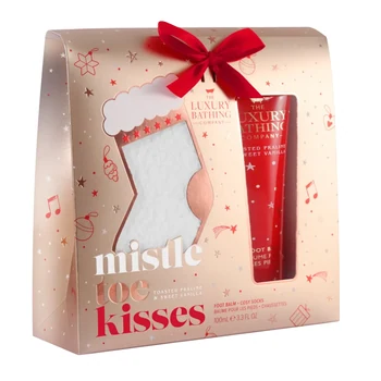 The Luxury Bathing Company Toasted Praline & Sweet Vanilla set