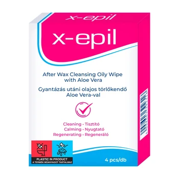 X-Epil After Waxing Oily Wipes