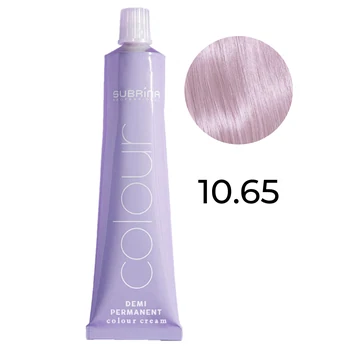 Subrina Professional Demi Permanent Colour 10/65 Lightest Blonde Mahogany