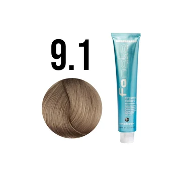 Fanola Crema Colore 9.1 Very Light Blonde Ash