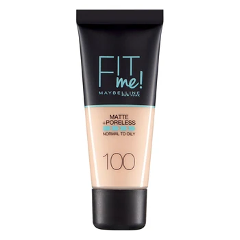 Maybelline Fit Me Matte + Poreless 100 Warm Ivory