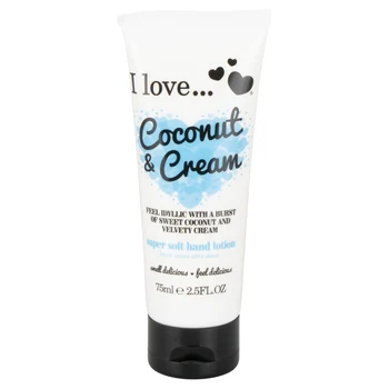 I Love Hand Lotion Coconut & Cream