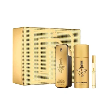 Paco Rabanne 1 Million set (Eau De Toilette, 100 ml) (10 ml, Shower Gel)