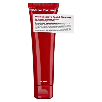 Recipe For Men Ultra Sensitive Facial Cleanser