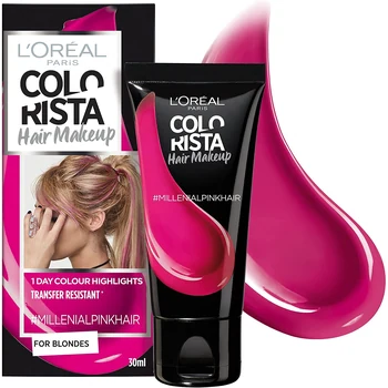 L´Oréal Paris Colorista Hair Makeup #MILLENIALPINK