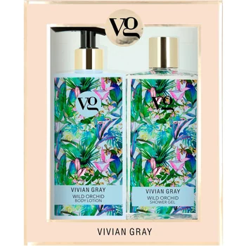 Vivian Gray Wild Orchid set (Cleansing & Hydrating, Shower Gel)