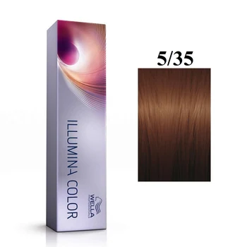 Wella Professionals Illumina Color 5/35 Light Chestnut Golden Mahogany