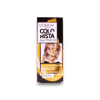 L´Oréal Paris Colorista Hair Makeup #YELLOWHAIR