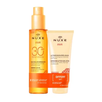 Nuxe Sun set (Anti-Ageing, Tanning Oil) (SPF 30)