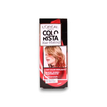L´Oréal Paris Colorista Hair Makeup #REDHAIR