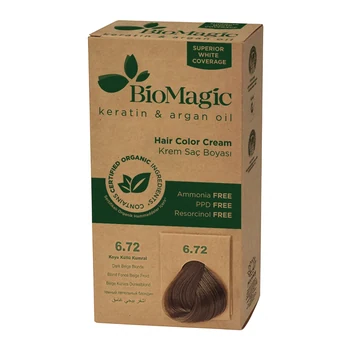 Biomagic Permanent Hair Dye 6.72 – Tester