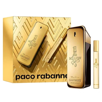 Paco Rabanne 1 Million set (Eau De Toilette, 100 ml) (10 ml)