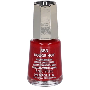 Mavala Nail Polish 383 Rouge Hot – Miniatur