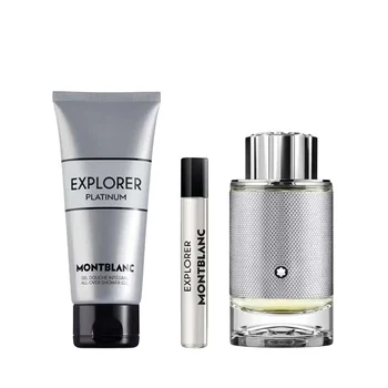 Mont Blanc Explorer Platinum set (100 ml, Cleansing)