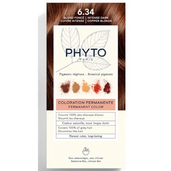 Phyto Color Kit Coloration 6.34 Intense Dark Copper Blonde
