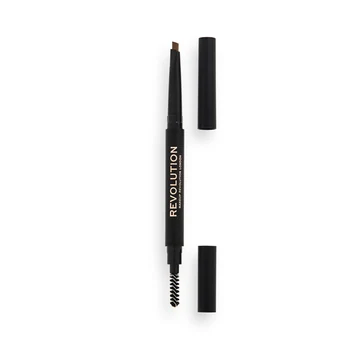 Makeup Revolution Duo Brow Definer Pencil Light Brown