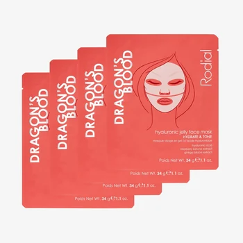Rodial Dragon's Blood Hydrating 4 pcs Gel Mask